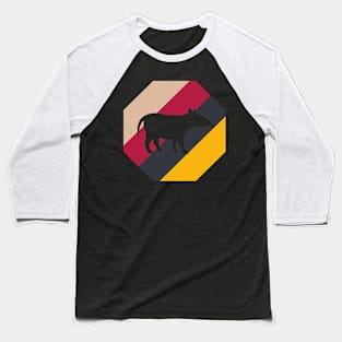 random Tapir Design Jungle Flachlandtapir Baseball T-Shirt